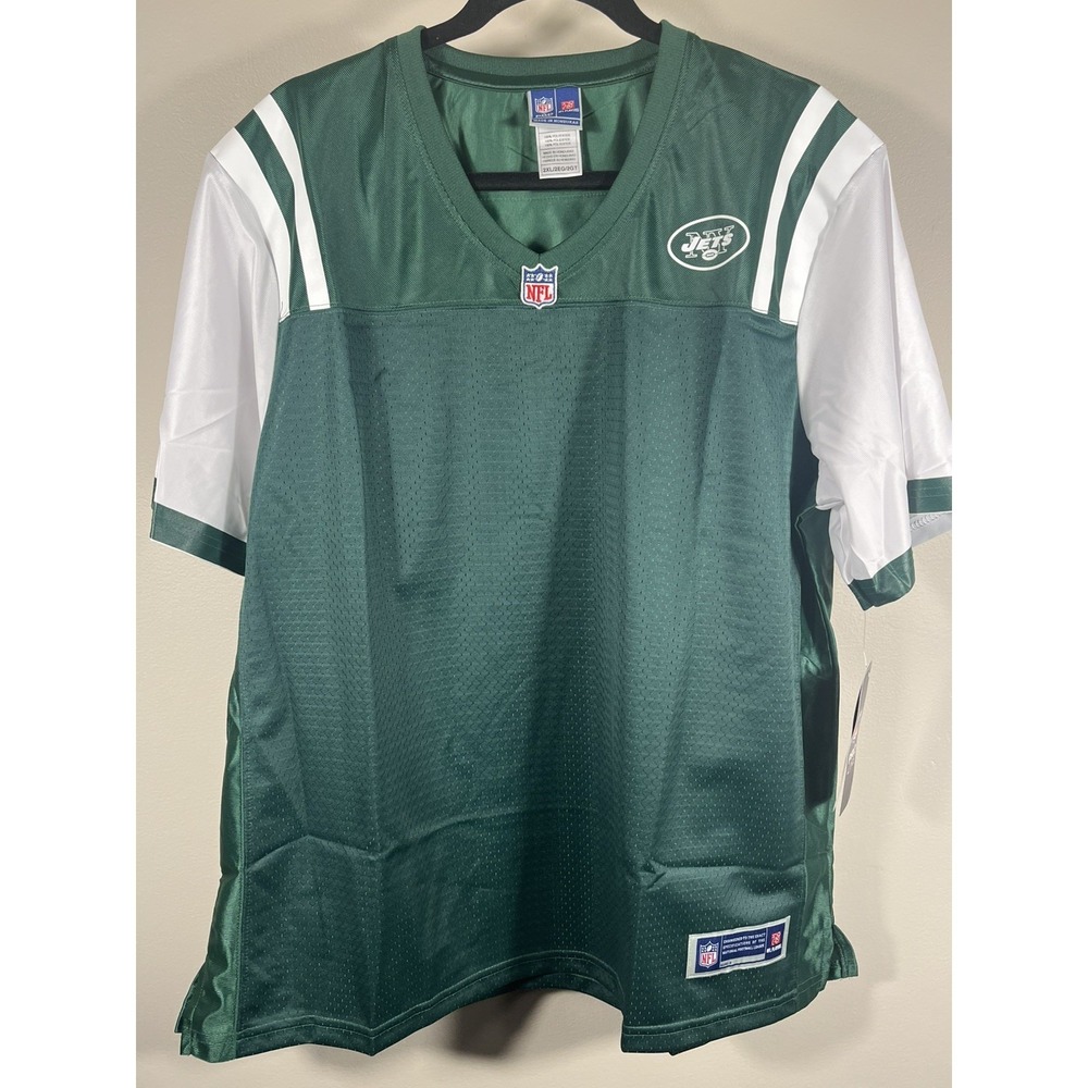NWT NFL Players Pro Line New York Jets Blank Jersey Mens 2XL XXL (K)